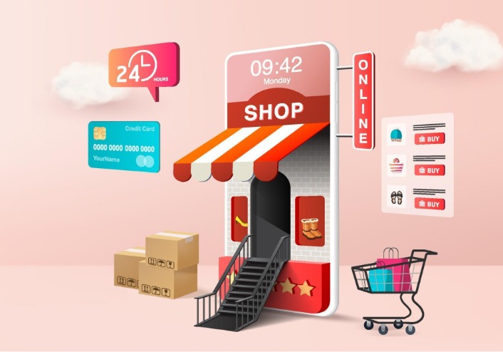 20+ Fascinating Online Shopping Statistics 2023 : Online Shopping Vs  In-Store Shopping